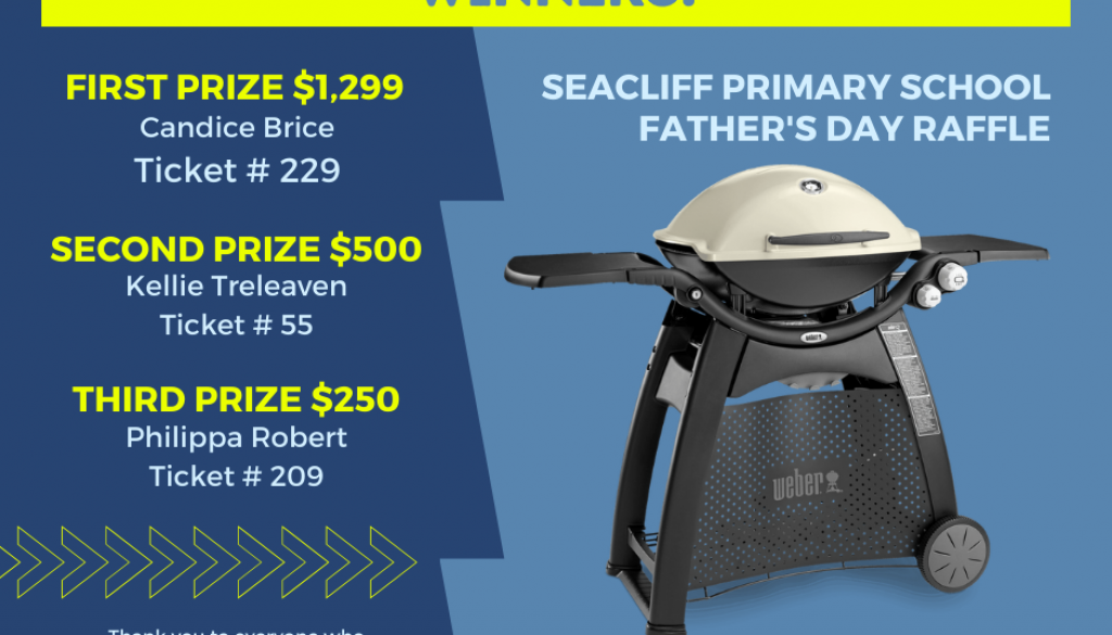 Father's Day Raffle Winners Post